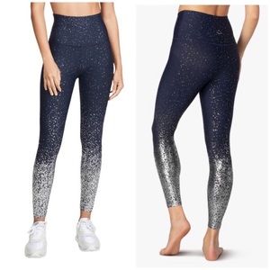 BEYOND YOGA High Rise Speckled Nocturnal Leggings